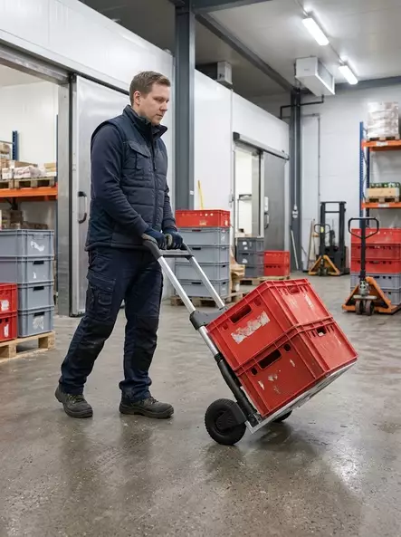 Matador Iso Kokoontaittuva Nokkakärry Alumiininen – Suuri Nokka, 250 kg - Alumiininokkakärryt - N1001250 - 2