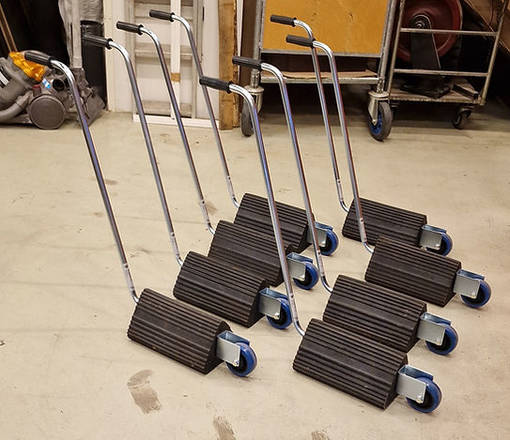 Stopparikiila rekan renkaan alle - Lastausalueturvallisuus - 00000150 - 1