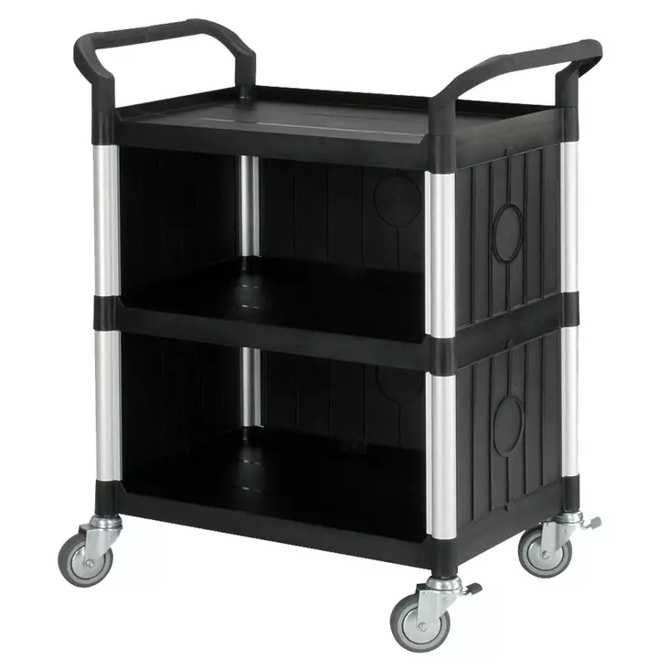 Matador Hyllyvaunu 850/III-U3 (SeinillÃ¤) â€“ Alumiinirunko, 3 Tasoa, 250 kg - Hyllyvaunut - N2200030 - 1