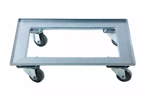 Rengastalon laatikkoalusta RT-206 | 400 kg – Teräsrunkoinen ammattilaisalusta - Muutto- ja siirtovälineet - 92060080 - 1