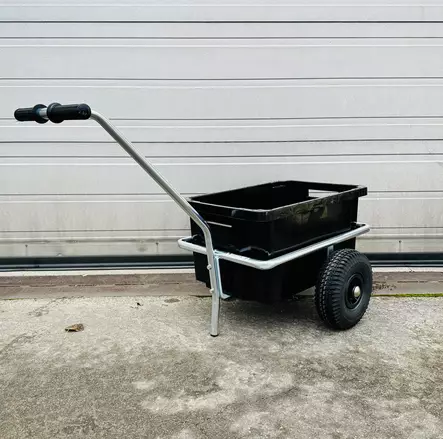 KÃ¤sikÃ¤rry / VetokÃ¤rry Rengastalo RT-304S â€“ Kotimainen, 200 kg, IlmakumipyÃ¶rÃ¤t - Maitokärryt - 93041261 - 2