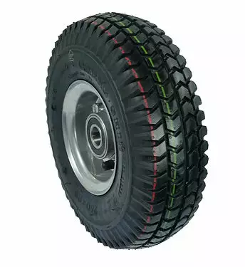 NokkakÃ¤rryn PyÃ¶rÃ¤ 3.00-4 (260x85) TerÃ¤svanteella â€“ Kantavuus 225 kg - Ilmakumipyörät - H26000431 - 2