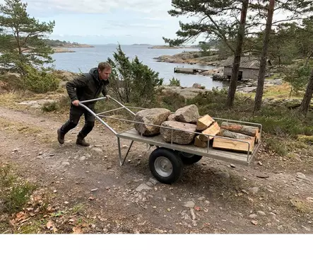 Rengastalon Maitokärry / Lavakärry RT 305 – Kantavuus 500 kg, Kotimainen Laatukärry - Maitokärryt - 93051421 - 4