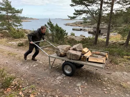 Rengastalon MaitokÃ¤rry / LavakÃ¤rry RT 305 â€“ Kantavuus 500 kg, Kotimainen LaatukÃ¤rry - Maitokärryt - 93051421 - 4