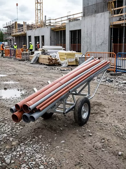 Rengastalo Putkikärry RT 310 – Kotimainen, 400 kg, Isot Ilmakumipyörät, 10v Takuu - Erikoisvaunut - 93101421 - 3