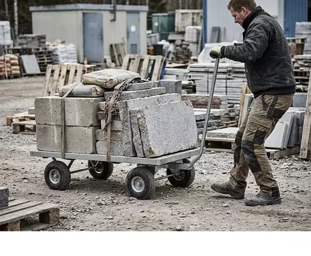 Rengastalo Vetovaunu RT 360 – Kotimainen, 700 kg, Ilmakumipyörät, Kääntyvä Etuakseli - Maitokärryt - 93602601 - 3