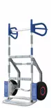 Expresso Leveä Nokkakärry Alumiininen Porraskiskoilla – 300 kg, Ammattilaisen Leveä Malli - Alumiinikärryt - 863163621 - 1