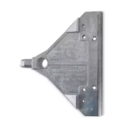 Expresso Akselinkannatin / Pyörän kiinnike | Kaarevalle akselille (25 mm) | Alumiini - Nokkakärryn varaosat - 801011001 - 1