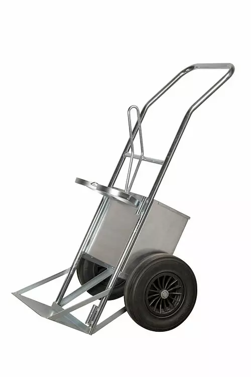 Rengastalo HitsauspullokÃ¤rry RT 413 Kahdelle Pullolle â€“ Kotimainen, Lukittava Laatikko, 10v Takuu - Erikoisnokkakärryt - 94134201 - 1