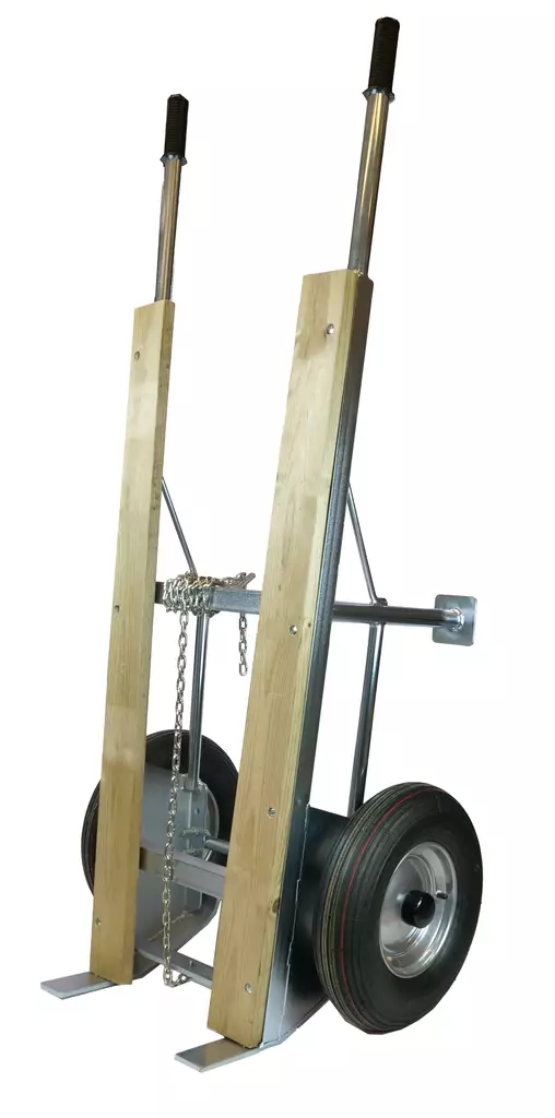 Rengastalo Kivikärry 4 Hautakivien Siirtoon – Kotimainen, 400 kg, Isot Pyörät, 10v Takuu - Teräskärryt - 91150261 - 1