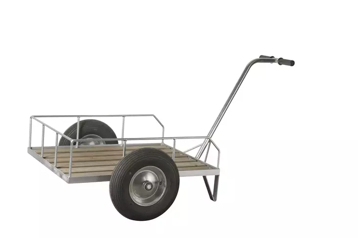 Rengastalon MaitokÃ¤rry / LavakÃ¤rry RT 304 â€“ Kantavuus 300 kg, Isot IlmakumipyÃ¶rÃ¤t, Kotimainen - Maitokärryt - 93041421 - 1