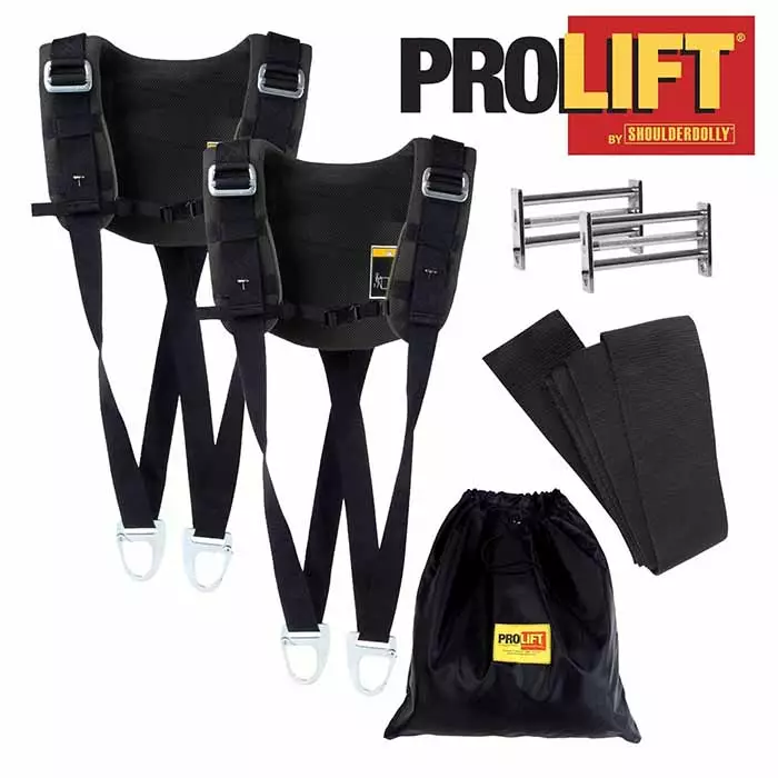 Shoulder Dolly ProLift Kantovaljaat – Ammattilaisen ergonominen nostojärjestelmä - Kantovaljaat - 91100021 - 1