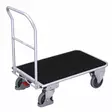 Alumiininen tasovaunu Variofit 900x600 – Kumimatto ja taittuva aisa (200 kg) - Lavavaunut - ap-600812 - 1