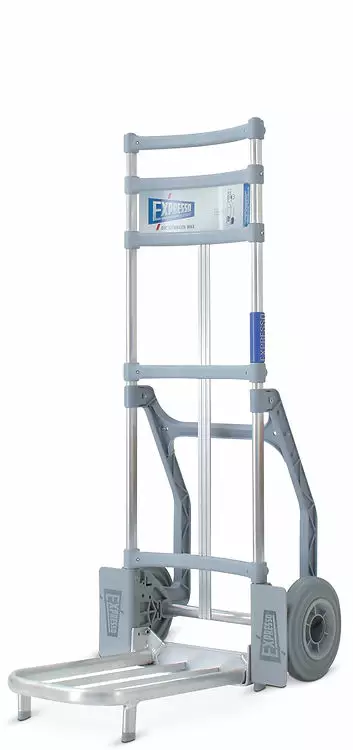 Expresso LÃ¤hettikÃ¤rry / JakelukÃ¤rry Alumiininen â€“ Kevyt (9,2 kg), Umpikumi, 150 kg, 10v Takuu - Alumiinikärryt - 82127042 - 1