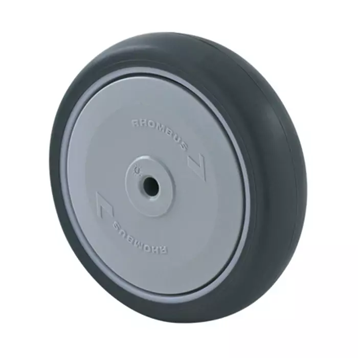 IrtopyÃ¶rÃ¤ 100 mm TPE â€“ Tarkkuuskuulalaakeri, Kantavuus 100 kg - Kuljetuspyörät ja kalustepyörät - R10000242 - 1