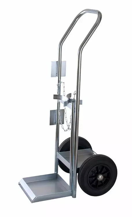 Rengastalo Hitsauspullokärry RT 412 Kahdelle Pullolle – Kotimainen, Sammutinpaikka, 10v Takuu - Erikoisnokkakärryt - 94122502 - 1