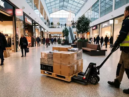 Hiljainen Pumppukärry Logitrans Panther Silent – Kantavuus 2000 kg - Pumppukärryt - 95022503 - 2