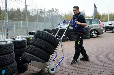 Expresso RengaskÃ¤rry L (Iso AmmattilaiskÃ¤rry) â€“ 8 Rengasta / 200 kg, 10v Takuu - Rengaskärryt - 854681025 - 2