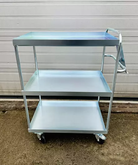 Rengastalon Keräilyvaunu / Varastovaunu RT 333P/II – Pitkä Kotimainen Laatutuote (150 kg) - Hyllyvaunut - 93334125 - 2