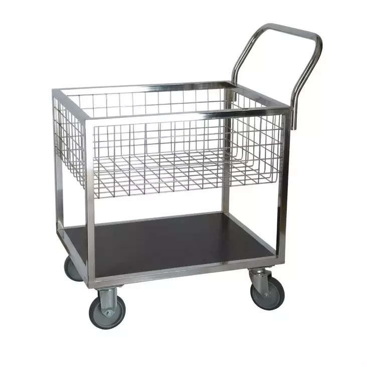 Rengastalo Hyllyvaunu RT 335/LK Kromattu Lankakorilla â€“ Kotimainen, 100 kg, 10v Takuu - Hyllyvaunut - 93354125 - 1
