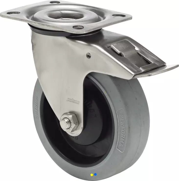 ESD JarrupyÃ¶rÃ¤ 125 mm RST KÃ¤Ã¤ntyvÃ¤ â€“ Kantavuus 150 kg (Colson) - Kuljetuspyörät ja kalustepyörät - 00000136 - 1