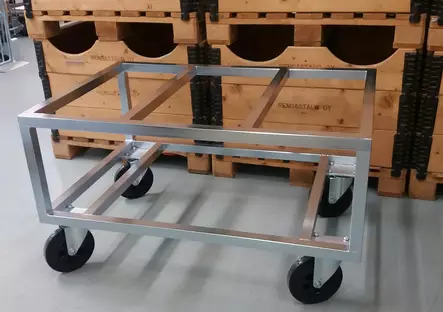 Rengastalo EURO-lavavaunu RT 291 â€“ Kotimainen, Kantavuus 800 kg - Kuormalavavaunut - 92910007 - 2