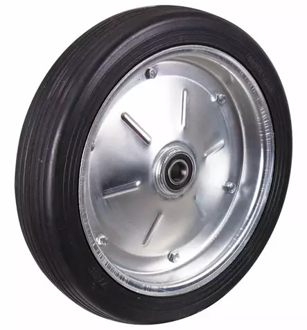 UmpikumipyÃ¶rÃ¤ 400 x 80 mm | TerÃ¤svanne | Kuulalaakeri | 450 kg - Kuljetuspyörät ja kalustepyörät - ebg400008 - 1