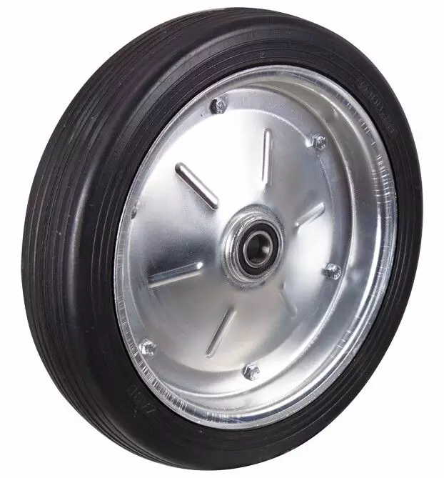 UmpikumipyÃ¶rÃ¤ 400 x 80 mm | TerÃ¤svanne | Kuulalaakeri | 450 kg - Kuljetuspyörät ja kalustepyörät - ebg400008 - 1