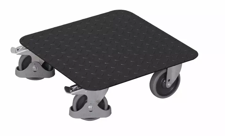 Siirtoalusta / Laatikkovaunu KyynellevyllÃ¤ | 500x500 mm | 400 kg | Jarrullinen - Erikoisvaunut - sw500012A - 1