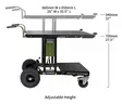 DEMTRUK STANDARD - Kokoontaitettava asennus- ja kuljetusvaunu - Erikoisvaunut - dem-truk-standard - 5