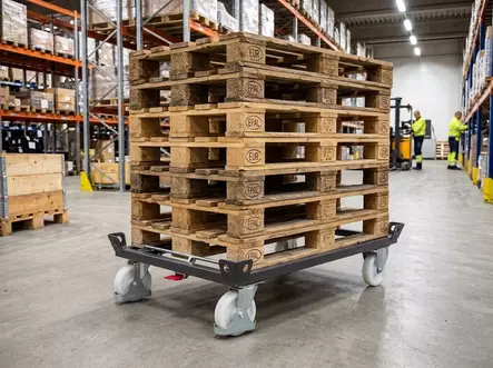 EURO-lavavaunu Variofit Heavy (1050 kg) – Nylon-pyörät - Kuormalavavaunut - sw-870400AG - 3