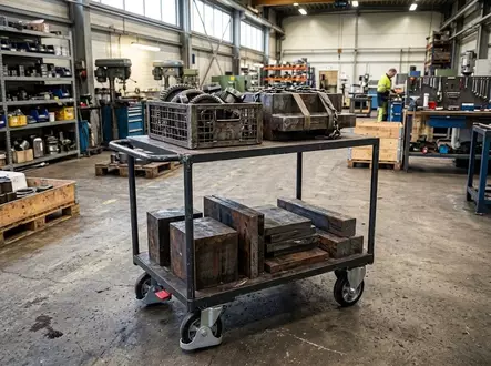 Hyllyvaunu Variofit 2-taso Heavy (1000 kg) - Antrasiitinharmaa - Hyllyvaunut - sw-800502-AG - 2