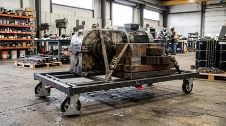 Teollisuusvaunu Variofit Heavy Duty (1200 kg) â€“ Antrasiitinharmaa - Erikoisvaunut - zu-1226AG - 3