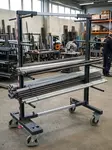 Profiilivaunu Variofit – Kaksipuolinen ja säädettävä (400 kg) - Erikoisvaunut - sw-160007AG - 2
