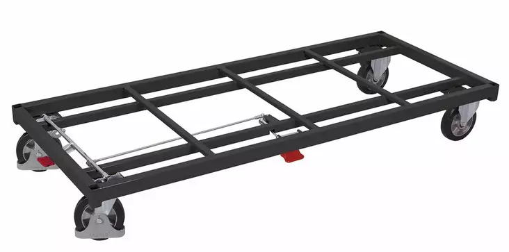 Teollisuusvaunu Variofit Heavy Duty (1200 kg) â€“ Antrasiitinharmaa - Erikoisvaunut - zu-1226AG - 1