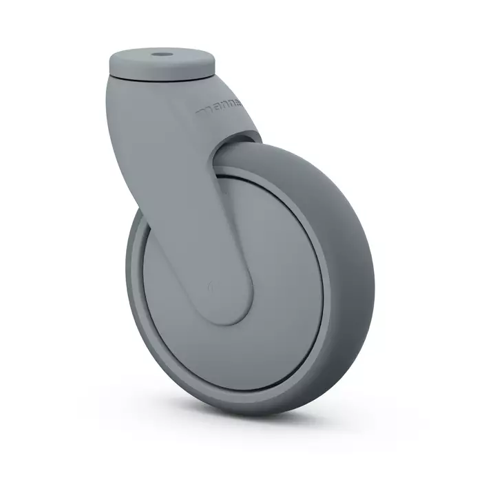 KalustepyÃ¶rÃ¤ Manner Tango 100 mm M10 â€“ TPE, Kuulalaakeri 100 kg - Kuljetuspyörät ja kalustepyörät - tango-100mm - 1