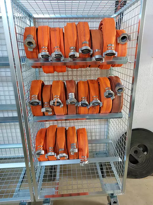 Paloletkurullakko Pelastuslaitokselle â€“ MittatilaustyÃ¶nÃ¤, Kotimainen Laatu - Mittatilaustuotteet - paloletkurullakko - 1